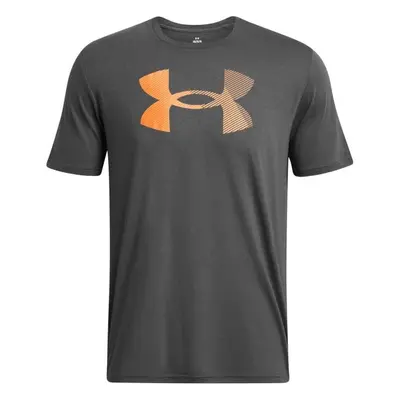 Under Armour BIG LOGO FILL SS Férfi póló, sötétszürke, méret