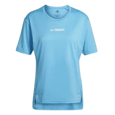 adidas TERREX MULTI TEE Női outdoor póló, kék, méret