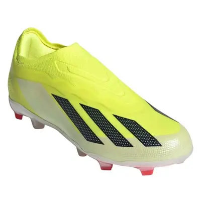 adidas X CRAZYFAST ELITE LACELESS FG J Gyerek futballcipő, sárga, méret