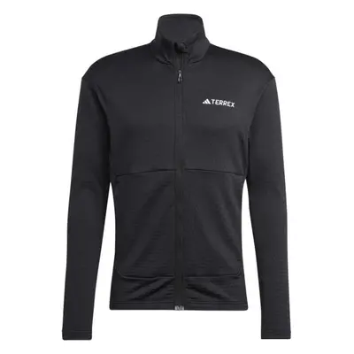 adidas TERREX MULTI LIGHT FLEECE FULL-ZIP Férfi pulóver, fekete, méret