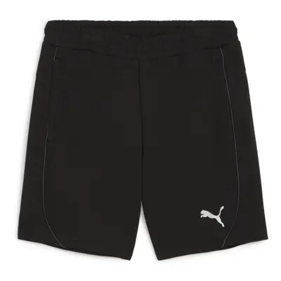 Puma TEAMFINAL CASUALS SHORTS Férfi rövidnadrág edzéshez, fekete, méret