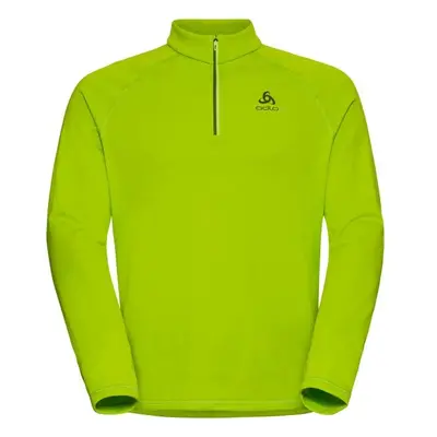 Odlo MIDLAYER 1/2 ZIP BESSO Férfi pulóver, zöld, méret