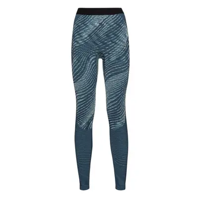 Odlo BL BOTTOM LONG BLACKCOMB ECO Női funkcionális leggings, szürke, méret