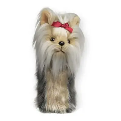 DAPHNE'S HEADCOVERS YORKSHIRE TERRIER Fejvédő golfütőhöz, barna, méret