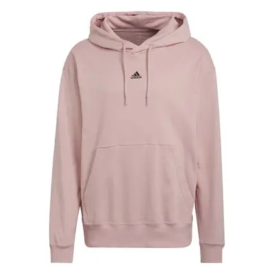 adidas FV HOODY Férfi pulóver, rózsaszín, méret