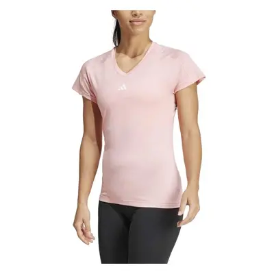 adidas AEROREADY TRAIN ESSENTIALS MINIMAL T-SHIRT Női póló sportoláshoz, rózsaszín, méret