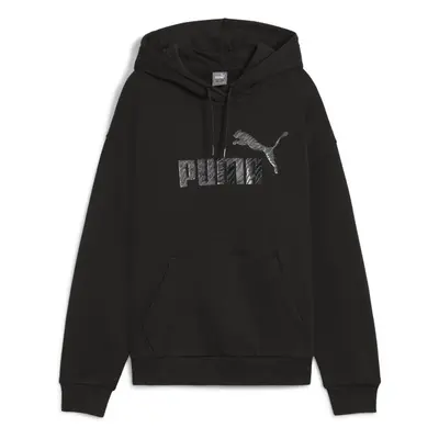 Puma ESSENTIALS+ ANIMAL HOODIE Női kapucnis pulóver, fekete, méret