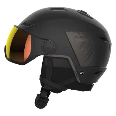 Salomon PIONEER LT VISOR PHOTO Férfi sísisak, fekete, méret