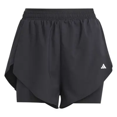 adidas DESIGNED FOR TRAINING 2-IN-1 SHORTS Női fitnesz rövidnadrág, fekete, méret