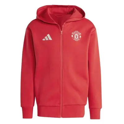 adidas MANCHESTER UNITED FC ANTHEM JACKET Férfi dzseki, piros, méret