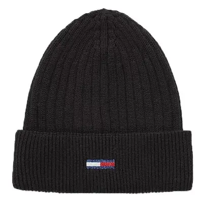 Tommy Hilfiger TJW FLAG BEANIE Női téli sapka, fekete, méret