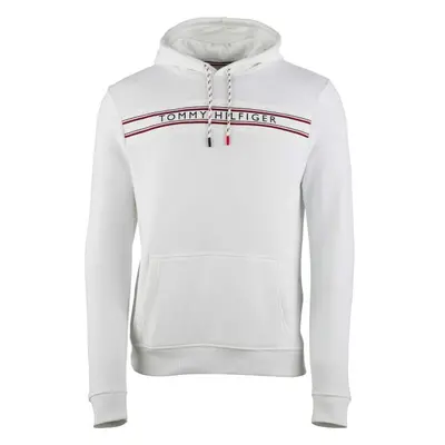 Tommy Hilfiger CLASSIC-HWK OH HOODIE Férfi pulóver, fehér, méret