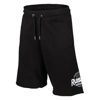 Russell Athletic CIRCLE RAW SHORT Férfi rövidnadrág, fekete, méret