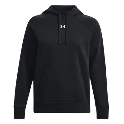 Under Armour RIVAL FLEECE HOODIE Női pulóver, fekete, méret