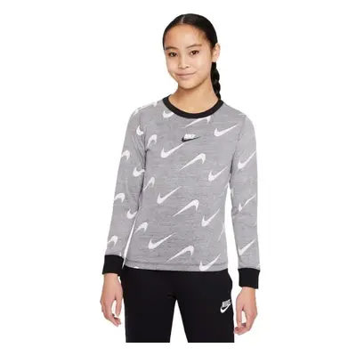 Nike NSW TEE LS RTL Lány hosszú ujjú felső, szürke, méret