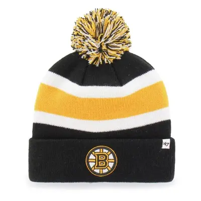 47 NHL Boston Bruins Breakaway CUFF KNIT Téli sapka, fekete, méret