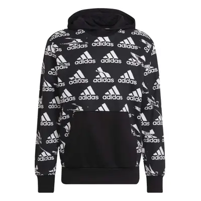 adidas BL HD Férfi pulóver, fekete, méret