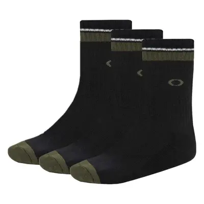 Oakley ESSENTIAL SOCKS (3 PCS) Zokni, fekete, méret