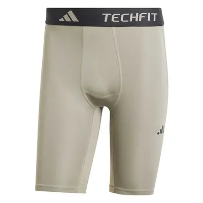 adidas TECHFIT COMPRESSION TRAINING SHORT LEGGINGS Férfi elasztikus rövidnadrág, szürke, méret