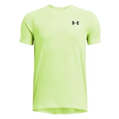 Under Armour UA TECH 2.0 SS Fiú póló sportoláshoz, világoszöld, méret