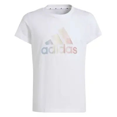 adidas BIG LOGO T-SHIRT Lány felső, fehér, méret