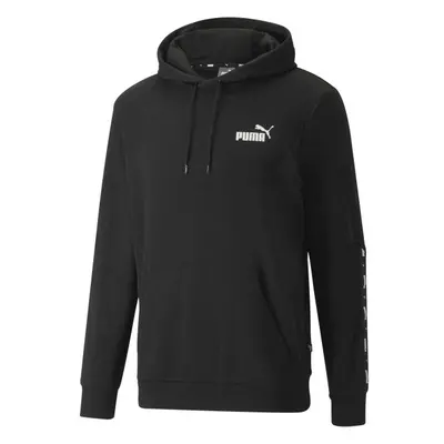 Puma ESSENTIALS + TAPE HOODIE TR Férfi pulóver, fekete, méret