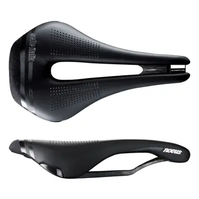 Selle Italia NOVUS Boost EVO Gravel TM Superflow Kerékpár nyereg, fekete, méret