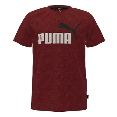 Puma ESS + COL LOGO TEE Fiú póló, piros, méret