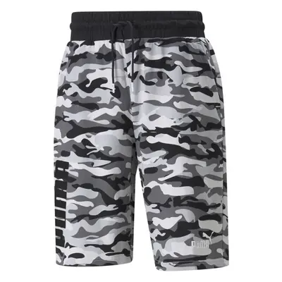 Puma POWER CAMO SHORTS TR Sport rövidnadrág, fekete, méret