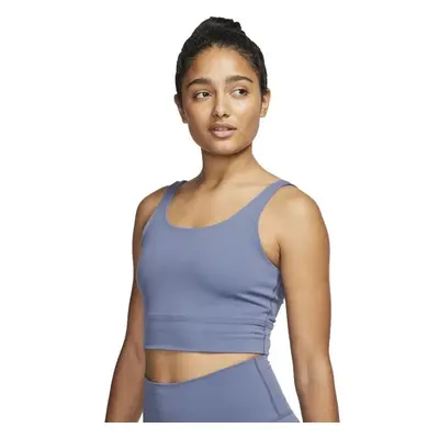 Nike YOGA LUXE Női top, kék, méret