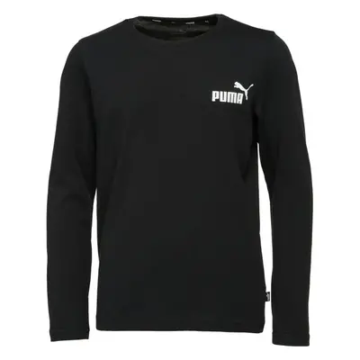 Puma ESS NO.1 LOGO LS TEE B Gyerek sportfelső, fekete, méret