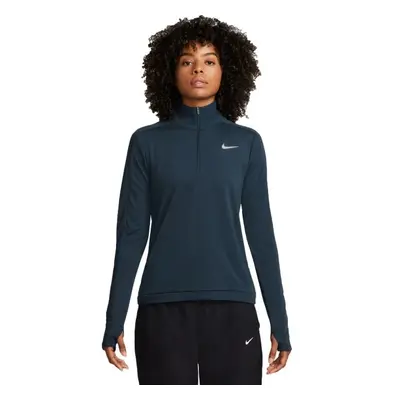 Nike DF PACER HZ Női sportpulóver edzésre, sötétkék, méret