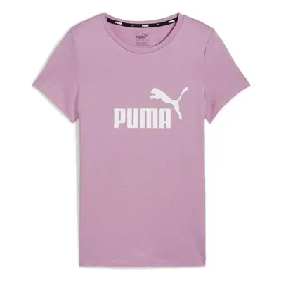 Puma ESS LOGO TEE G Lány póló, rózsaszín, méret