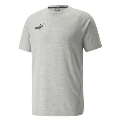 Puma TEAMFINAL CASUALS TEE Futballpóló, szürke, méret