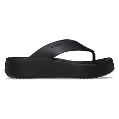 Crocs GETAWAY PLATFORM FLIP W Női flip-flop papucs, fekete, méret 36/37