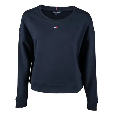 Tommy Hilfiger REGULAR C-NK SWEATSHIRT Női pulóver, sötétkék, méret