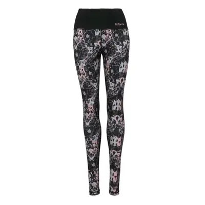 Fitforce MUSTY Női fitnesz leggings, fekete, méret