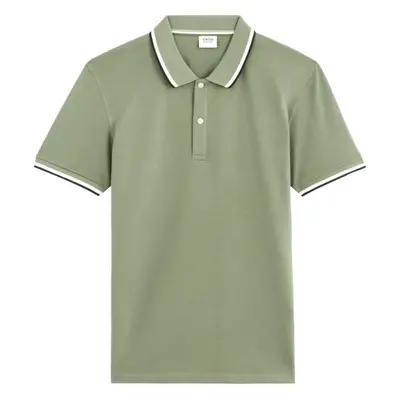 CELIO DECOLRAYEB Férfi galléros póló, khaki, méret