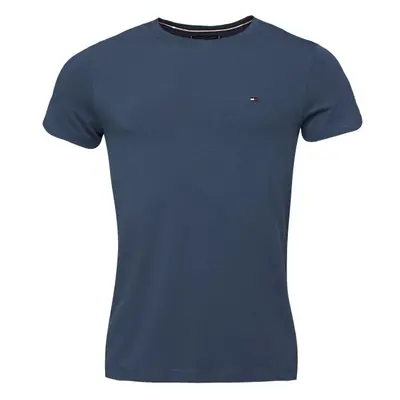 Tommy Hilfiger STRETCH SLIM FIT Férfi póló, sötétkék, méret