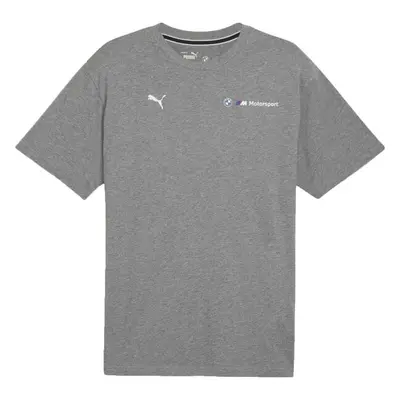 Puma BMW MOTORSPORT ESSENTIALS+ LOGO TEE Férfi póló, szürke, méret