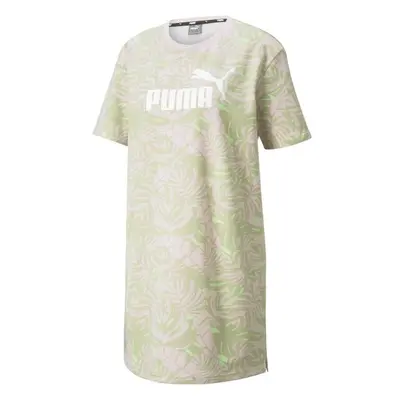 Puma FLORAL VIBES AOP DRESS Női ruha, világoszöld, méret