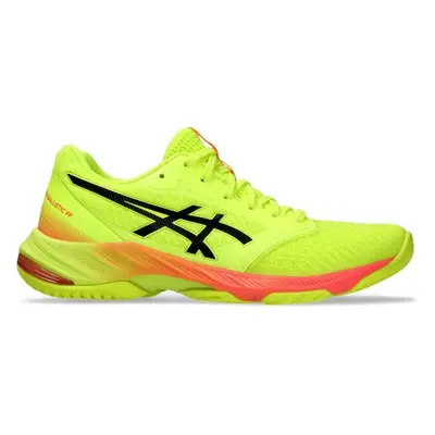 ASICS NETBURNER BALLISTIC FF PARIS W Női teremcipő, fényvisszaverő neon, méret 39.5