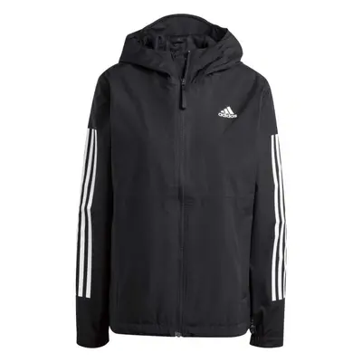 adidas ESSENTIALS 3-STRIPES RAIN.RDY Női kabát, fekete, méret