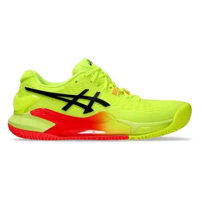 ASICS GEL-RESOLUTION CLAY PARIS W Női teniszcipő, fényvisszaverő neon, méret