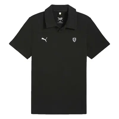 Puma FERRARI STYLE POLO Férfi galléros póló, fekete, méret