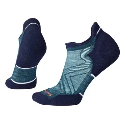 Smartwool W RUN TARGETED CUSHION LOW ANKLE Női sportzokni, világoskék, méret