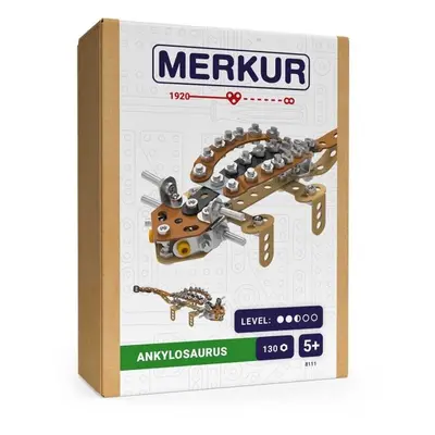 MERKUR DINO - ANKYLOSAURUS Fém modell, mix, méret