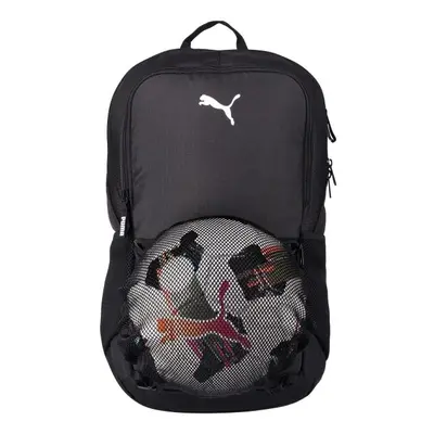 Puma TEAMGOAL BACKPACK WITH BALL NET Hátizsák, sötétszürke, méret