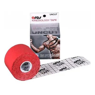 Ares KINESIO TAPE UNCUT 5CM X 5M Kineziológiai tapasz, piros, méret