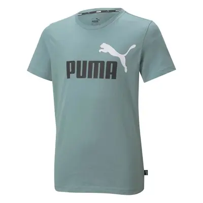 Puma ESS + COL LOGO TEE Fiú póló, kék, méret